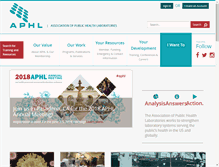 Tablet Screenshot of aphl.org